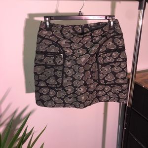 Marc by Marc Jacobs cheetah print mini skirt size 2